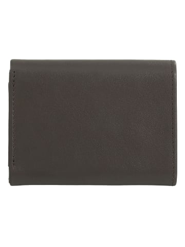 DuDu Honduras Geldbörse Leder 10 cm in coffee brown