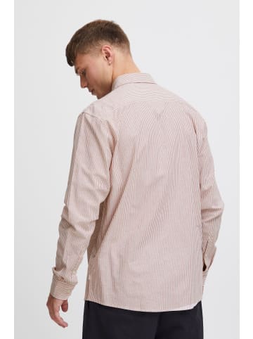 !SOLID Langarmshirt SDVal Stripe - 21107617  Modisches Langarmhemd in Orange