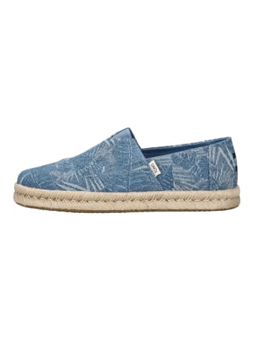 TOMS Slipper in Blau