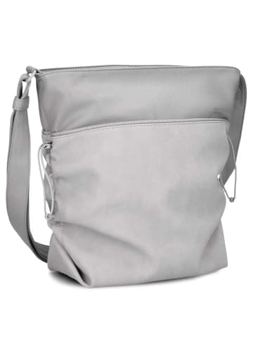 Zwei Jana J120 - Umhängetasche 33 cm (rubin) in nubuk-ice