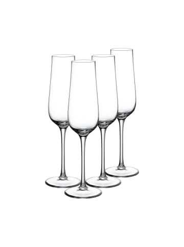 Villeroy & Boch 4er Set Champagnergläser Purismo Specials in 120 ml in transparent