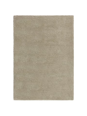 KADIMA DESIGN Strapazierfähiger und kuscheliger Hochflor-Teppich in Beige