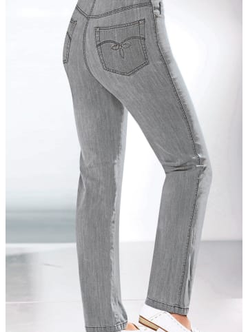 WITT WEIDEN 5-Pocket-Jeans in grey-denim