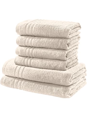 REDBEST Frottier Frottier-Set uni 6-tlg. New York in creme