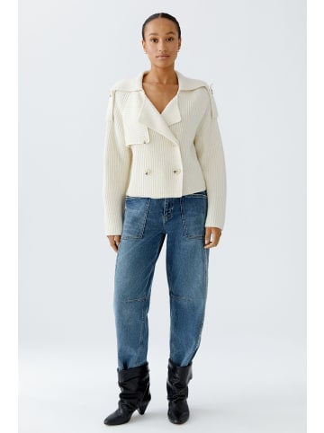 Oui Strickjacke in gardenia