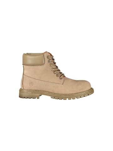 Lumberjack Beige Leder Damen Stiefel