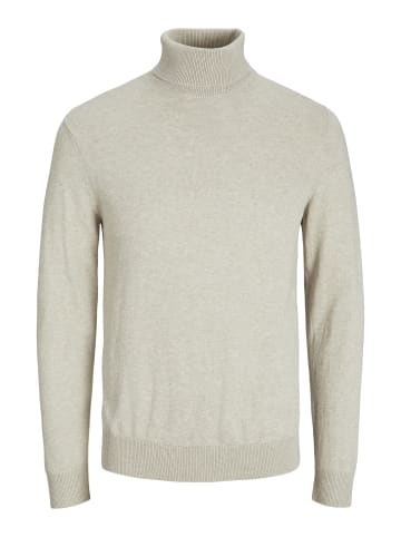 Jack & Jones Rollkragenpullover in Oatmeal