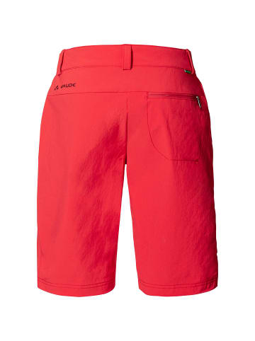 Vaude WOMENS FARLEY STRETCH SHORTS II in Rot