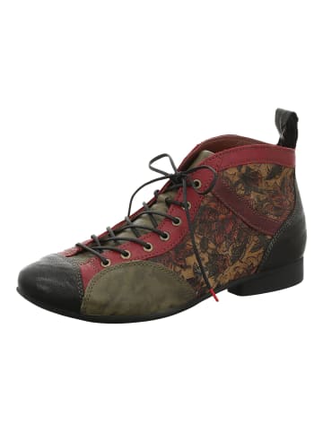 Think! Stiefelette in Schwarz/Rot