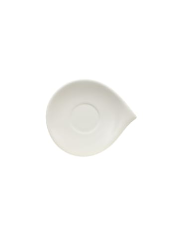 Villeroy & Boch Mokka-/Espressountertasse Flow in 14 x 12 cm in weiß