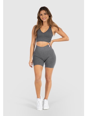 SMILODOX Shorts Amaze Pro in Anthrazit Melange