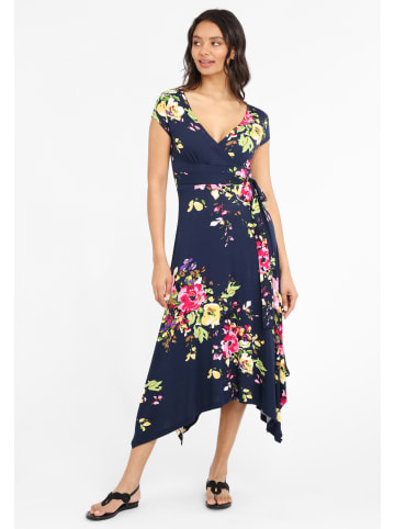 Beach Time Jerseykleid in marine-bedruckt
