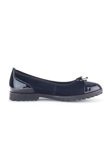 Gabor Fashion Sportliche Ballerinas in blau