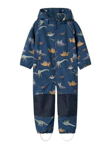 name it Softshellanzug NMMALFA08 SOFTSHELL SUIT in dark denim