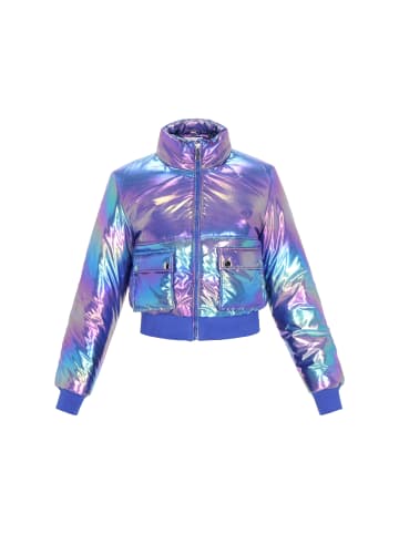 myMo Women Jacket in blue rainbow