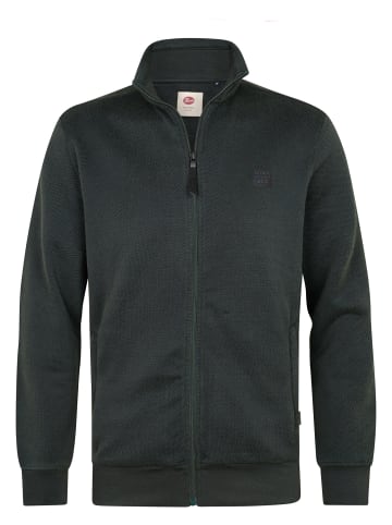 Petrol Industries Sweatjacke forgeline in Grün