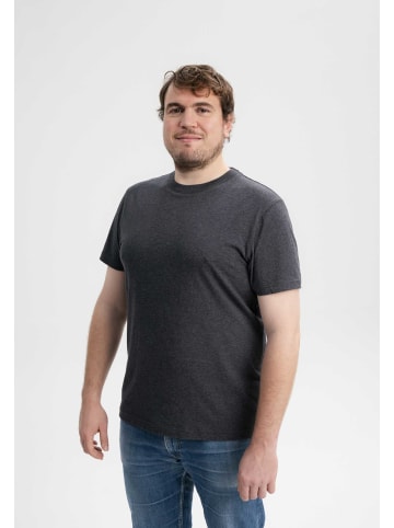 MELA Herren T-Shirt AVAN in anthrazit melange