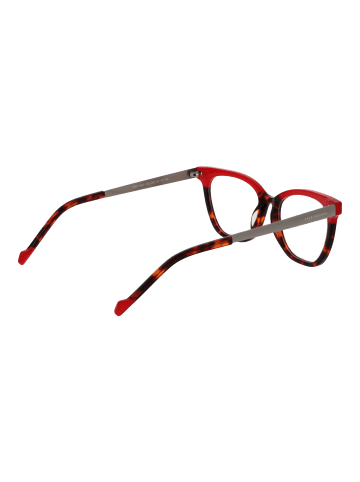 Funky Buddha Damen Optische Fassungen Katzenauge Rot