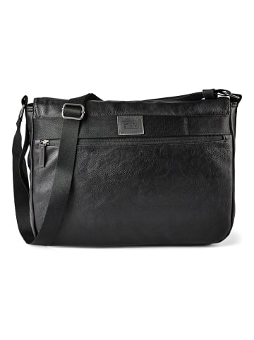 Camel Active Traces Messenger Leder 38.5 cm Laptopfach in black