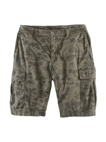 John Devin Cargoshorts in khaki bedruckt