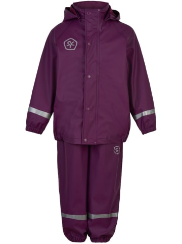 Color Kids Kinder Regenset "Rain Set-Solid PU" in Lila