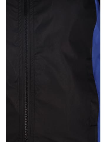 myMo Women Jacket in Schwarz Königsblau