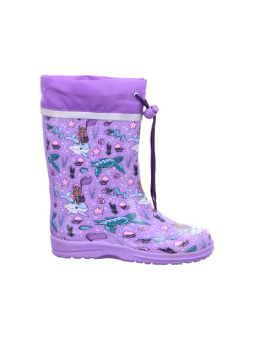 Beck Regenstiefel in lila