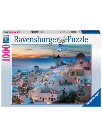 Ravensburger Abend über Santorini. Puzzle 1000 Teile