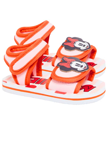 Disney Minnie Mouse Sandalen Minnie Mouse mit Klettverschluss in Rot