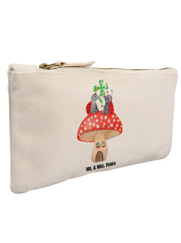 Mr. & Mrs. Panda Menschrmäppchen Marienkäfer Fliegenpilz ohne ... in Weiß