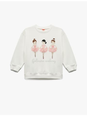 KOTON SWEATSHIRTS in Weiß