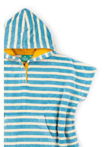 Little Green Radicals Babies Hooded Beach Poncho in Blue