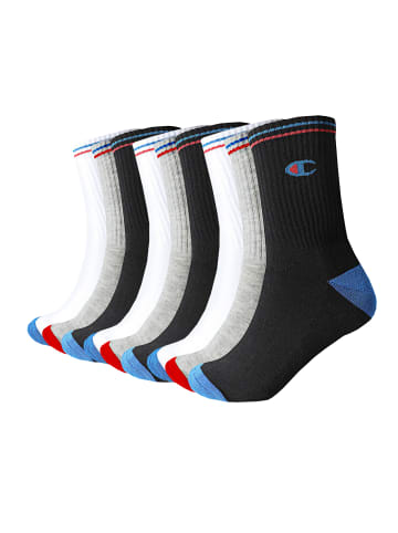 Champion Socken Crew Socks 9 Paar in schwarz - weiß - grau