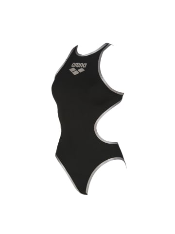 Arena Piece One Biglogo Badeanzug in Schwarz