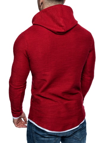 Amaci&Sons 2in1 Kapuzenpullover PEORIA in Rot