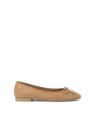 Kazar Ballerinas in Hellbraun