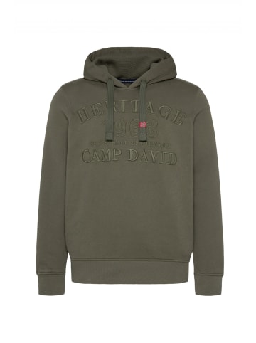 CAMP DAVID  Hoodie 'The Craftsmen' in grün