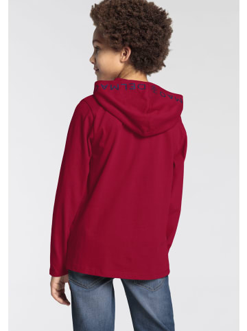 Delmao Kapuzenshirt in rot