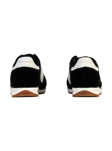 Teddy Smith Leder-Sneaker Schwarz