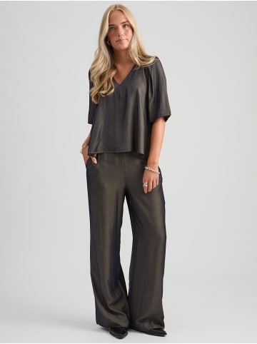 Peppercorn Top in Brown Metallic