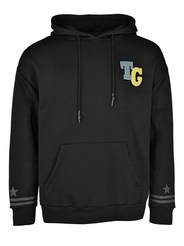 TOP GUN Hoodie TG22004 in black