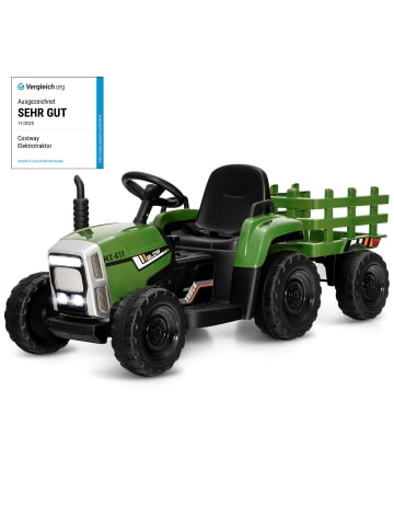COSTWAY 12V Traktor ab 3 Jahren in Grün