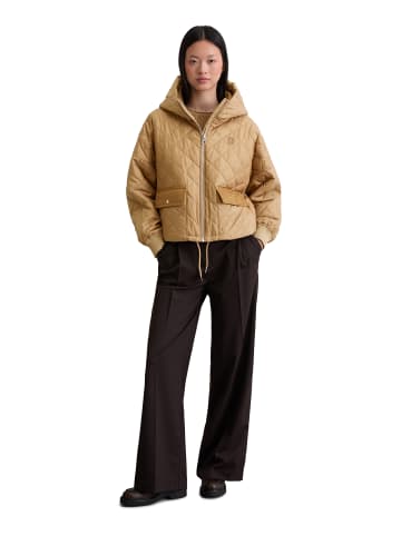 Marc O'Polo Kapuzen-Steppjacke relaxed in pure sand