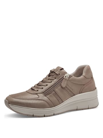 Tamaris Sportliche Schnürschuhe in Beige