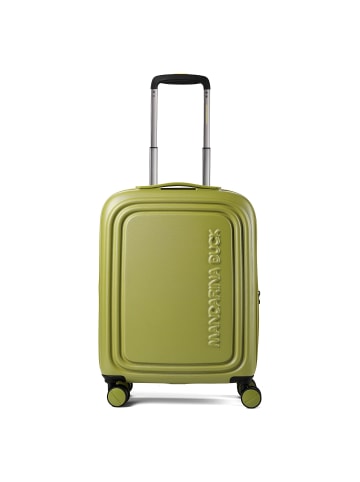 Mandarina Duck Logoduck + 4 Rollen Kabinentrolley S 55 cm winter olive
