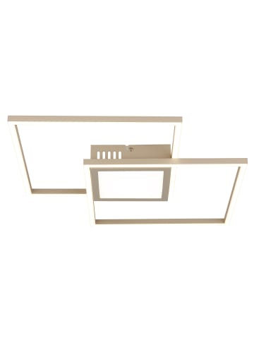 Globo lighting Deckenleuchte "SAUNDERS" in beige