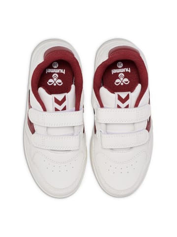 Hummel Hummel Klettverschluss Sneaker Camden Jr Lebensstil Kinder in WHITE/RED
