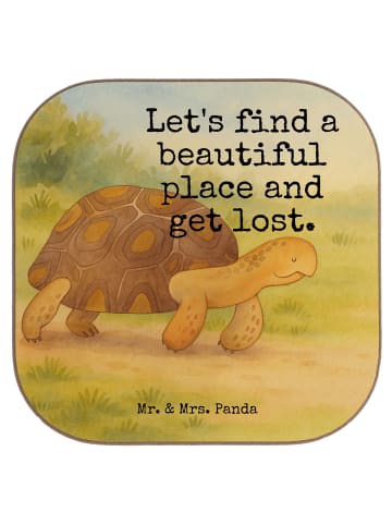 Mr. & Mrs. Panda Tischuntersetzer Schildkröte MHerzieren Design... in Weiß