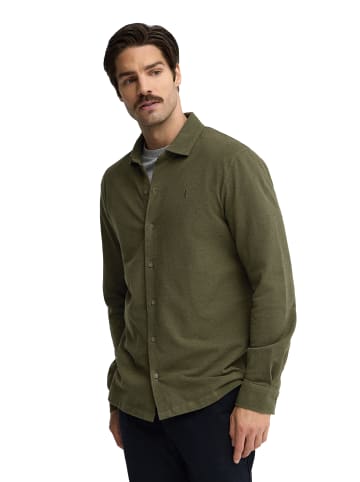 Polo Club Poloshirt MAN RIGBY GO LS BUTTONED POLO LONG SLEEVE REGULAR FIT in MILITÄRGRÜN