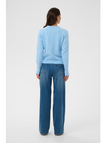 Kaffe Strickpullover KAniel Regular fit in Powder Blue Melange